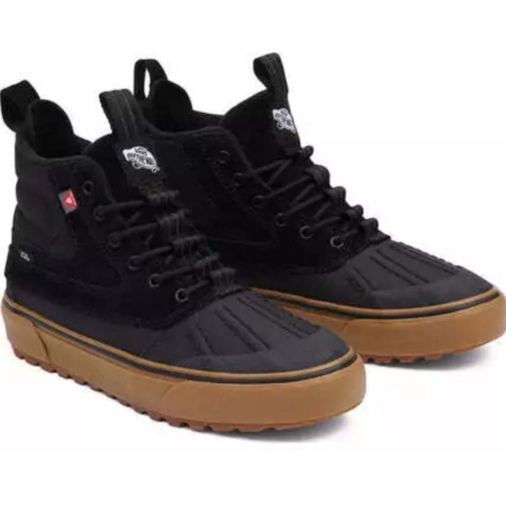 Men  Vans Sk8-Hi Del Pato MTE-2 Boots - Black Size 13 New in box